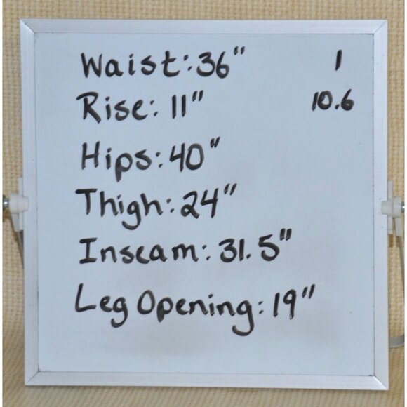 Southern Stitch Ladies Straight Leg Embroidered Denim Blue Jeans Size 33 33R - Picture 12 of 12